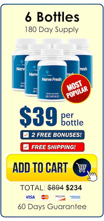 Nerve fresh 6 bottles, add to cart.